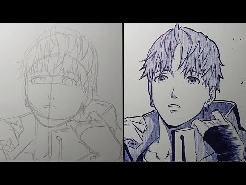 How To Draw Jin Enjouji/Jiji Step by Step - [Dandadan]