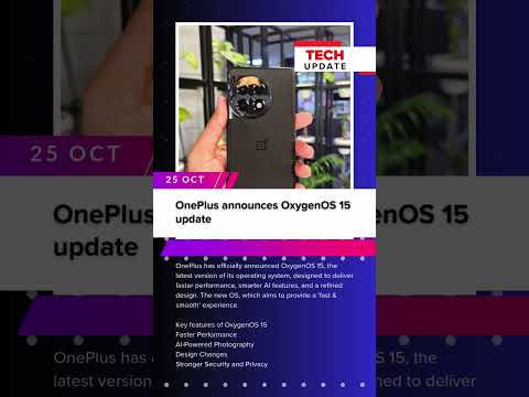 ONEPLUS Revolutionizes Smartphones with FASTER OxygenOS 15! | OnePlus announces OxygenOS 15 update