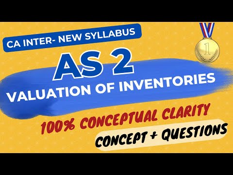 AS 2 in ENGLISH - Valuation of Inventories - PART 2 QUESTIONS - CA Inter New Syllabus