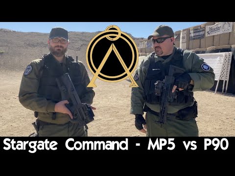 MP5 vs P90 - Stargate Command Trials