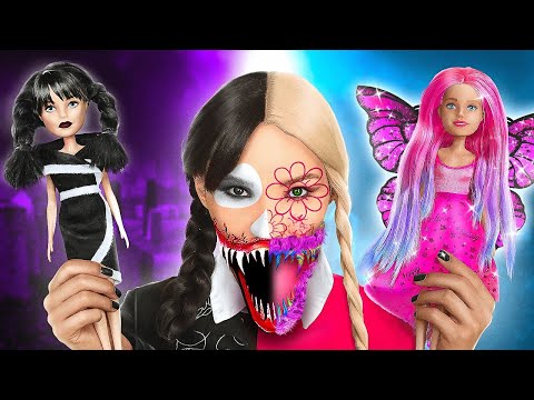 HALLOWEEN MAKE UP AND COSTUME IDEAS || Spooky Makeup Transformation