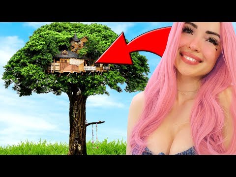 New SECRET Treehouse Base! (ARK Genesis)