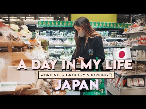 Day In My Life in TOKYO, JAPAN | Grocery Shopping, Cafes & Working