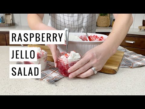 Raspberry Jello Salad