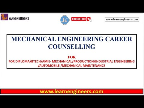 MECHANICAL ENGINEERING CAREER COUNSELING || PLACEMENT || || ENGINEERING || DIPLOMA || B.TECH || JOB