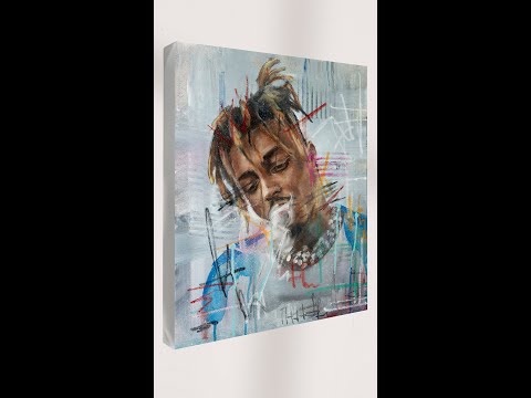 I painted Juice WRLD OVER Joe Budden... Will Juice WRLD Respond?