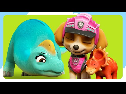 The Best Skye Dino Rescues | PAW Patrol | Cartoons for Kids