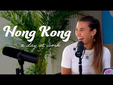 WORKING IN HONG KONG VLOG: lily he, podcast & a thai massage...