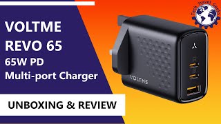 Voltme Revo 65 USB-C and USB-A 65W PD Charger Unboxing & Review