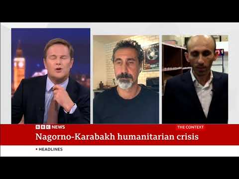 BBC World News -  The Context - Serj Tankian / Artak Beglaryan Interview August 31, 2023