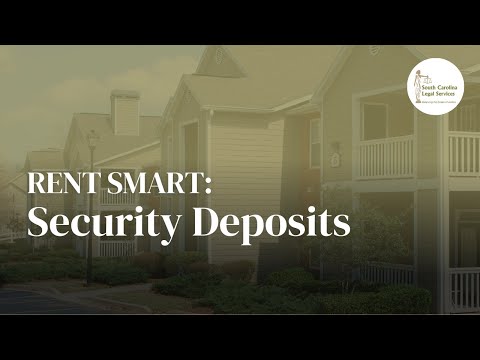 Security Deposits - Rent Smart