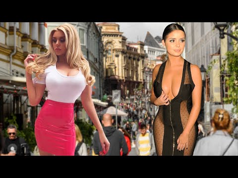 🔥RUSSIA NOW! EVERYDAY WALKS of RUSSIAN BEAUTIFUL GIRLS along the streets of Moscow.