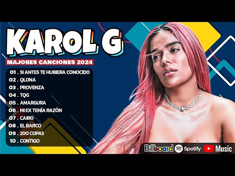 KAROL G Mix Mejores Canciones - Lo Más Popular de Karol G 2024