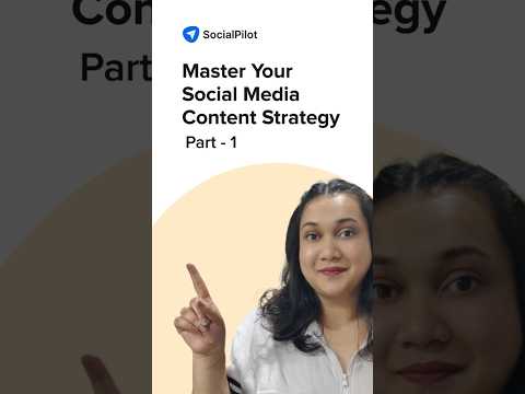 Master your Social Media Content Strategy Part-1  #socialmediamarketing#contentstrategy