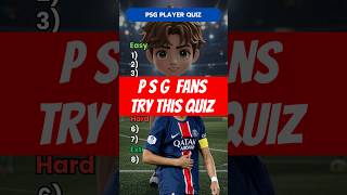 PSG fans, are you a true fans? #football #soccerfanquiz #soccerfans #psg #mbappe