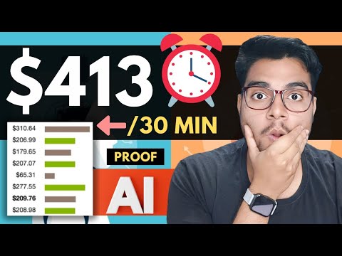 AI Made Me $413 In 30 Min | Affiliate Marketing For Beginners 2024 | ChatGpt | In Hindi