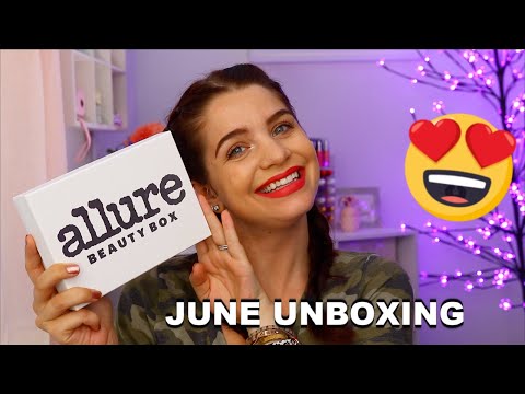 JUNE ALLURE BEAUTY BOX UNBOXING 2020