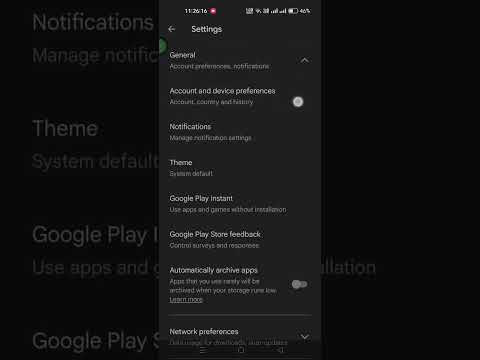 Play store // How to clear search history