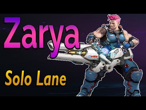 Why I love Solo Lane Zarya (With Crazy 29 minute game)