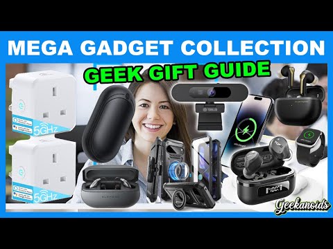 Mega Gadget Collection - Tech Christmas Gift Guide 2024 - Hearing Aid Wireless Earbuds Smart Plug