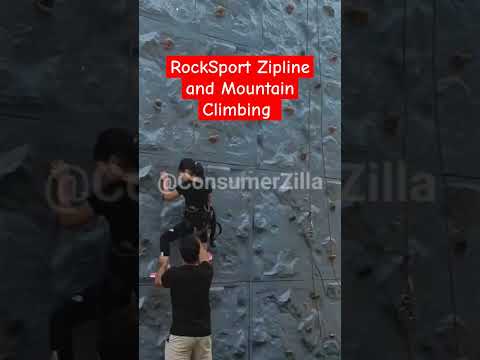 RockSport Zipline and Mountain Climbing👍👍 #shorts #adventuresports #zipline