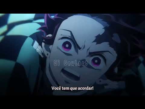 Tanjirou tenta acordar a si mesmo