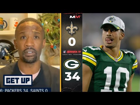 GET UP | Packers are dark horse Super Bowl contenders! - Foxworth on Jordan Love destroy Saints 34-0