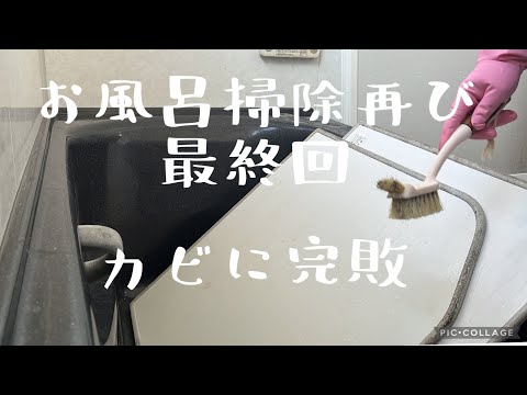 【汚部屋掃除】お風呂掃除再び・最終回〜カビに負けた日@room9206