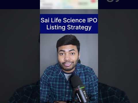 Sai Life Science IPO Listing Strategy🔥| Latest IPO GMP  #shorts #stockmarket #ipo #ipolisting