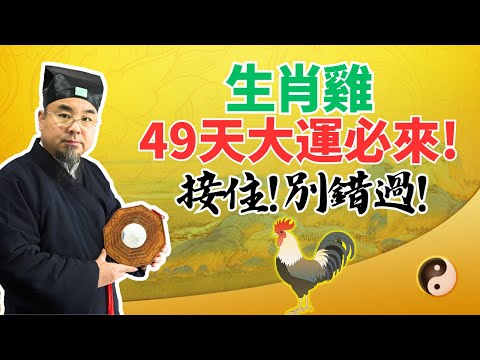 49天倒計時開始！生肖雞將迎來大運，財運已在路上，奇蹟將會發生！接住，別錯過！ #2025年生肖雞運勢 #2025年生肖雞運程 #2025年屬雞運勢 #2025年屬雞運程