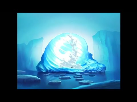 Avatar Aang in found in an iceberg Season 1 Episode 1