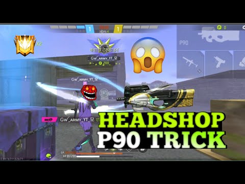 Headshot P90 Trick #trending #viralshorts #p90skin @GW_ARMY_YT_9770 #viralvideo #1vs4 #miniug New