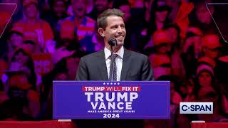 Comedian Tony Hinchcliffe Full Remarks at Trump Rally at Madison Square Garden in New York