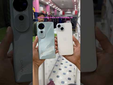 I Phone 15 vs Vivo V40 Pro Portrait Camera Test || Vivo V40 Pro vs I Phone 15 #iphone15 #v40pro