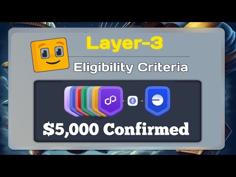 🪂Layer3 Airdrop Eligibility Criteria Revealed 😱 $1200 Claim Layer3 Airdrop | how to join layer3