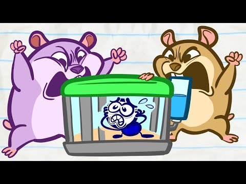 🔴 Pencilmation Live! Adventures of Pencilmate and Friends - Animated Cartoons