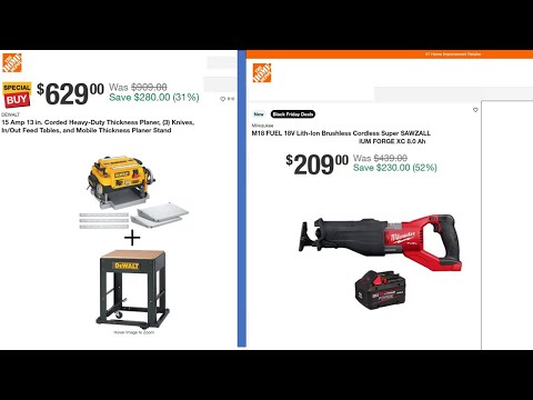 HUGE! Home Depot Special Buys Of The Day 11/13/2024 ONLINE ONLY