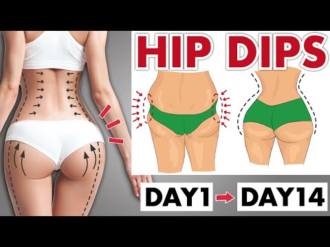 Hips Dips +Round Butt + Back Workout  🍑At Home Hourglass Challenge (Subtitle)