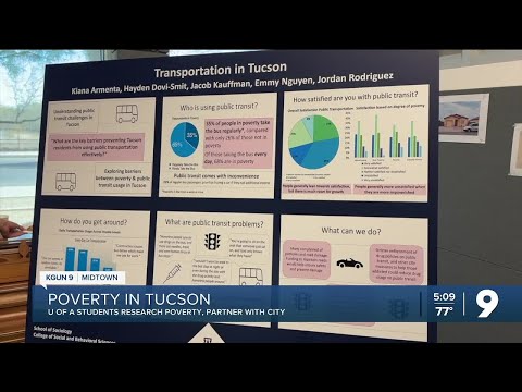 U of A students research poverty in Tucson