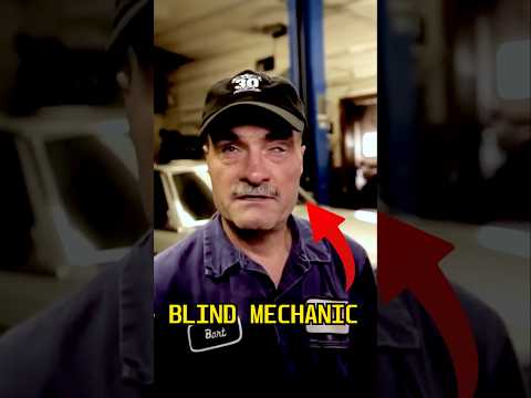 No Dream Is Too Big! #blind #mechanic #mercedes