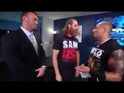 Nick Aldis Sami zayn & Carmelo Hayes segment-WWE smackdown 12/27/2024