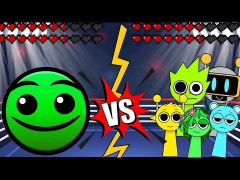 Fire in the Hole vs All Sprunki meme battle animation