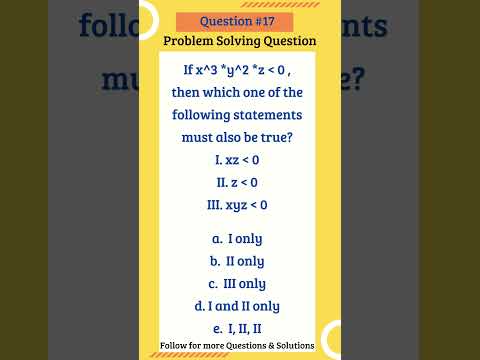 GMAT Daily | Solved Questions #gmat #gmatfocus #gmatprep #problemsolving #studyabroad #shorts #maths