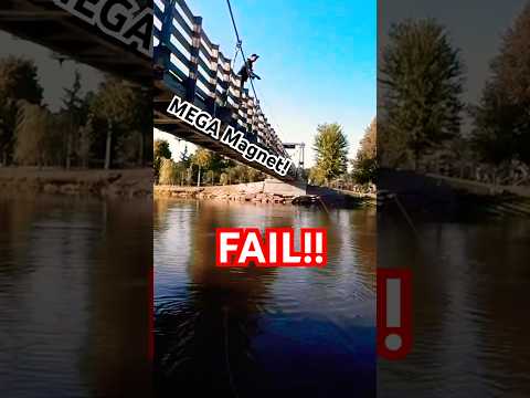 Unbelievable Magnet Fishing FAIL in Chicago! You Won't Believe What We Found! #magnetfishing #shorts