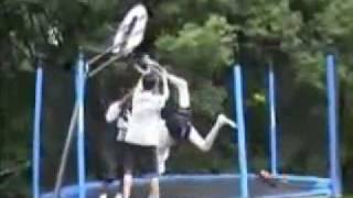 Trampoline Fail