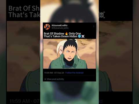 Shikamaru Nara🔥🥶 #naruto #shorts #anime