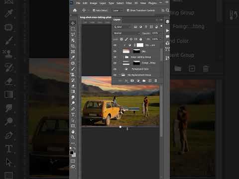 Photoshop tips: How to use Sky replacement #photoshop #shorts #shortsvideo #shortsfeed