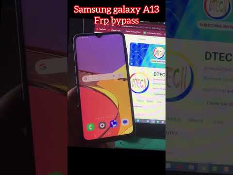 Samsung galaxy A13 Frp bypass | new all android version 2024