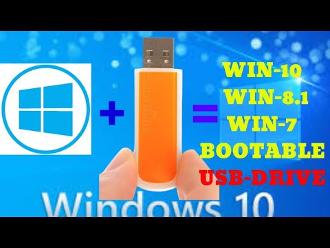 How To Make A Windows 10 Bootable USB Flash Drive Free! Create Windows 10 Bootable Pendrive Easy Way