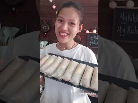 How to roll spring rolls | Easy-Peasy 🌯